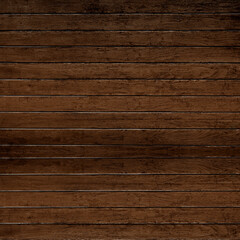 Fototapeta premium Wood Texture, Wooden Plank Grain Background, Striped Timber Desk Close Up, Old Table or Floor, Brown Board