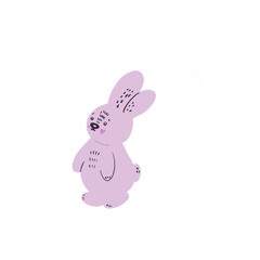 Fototapeta premium pink bunny rabbit