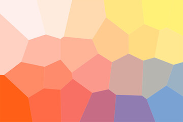 Colorful low poly rock texture pattern background.