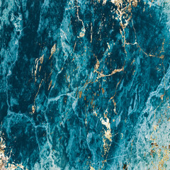 Natural Luxury. Marbleized effect. Marble texture. Marbling background. White and blue mixed...