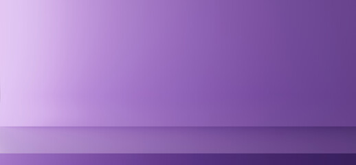 Fototapeta premium Purple background with free space for showing minimal concept.