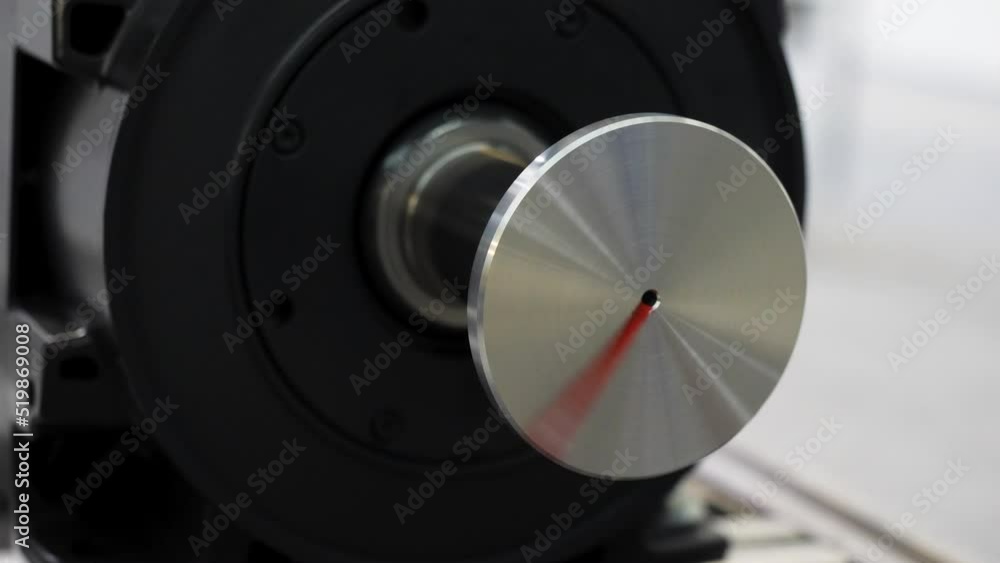 Aufkleber rotating metal machine with drum. media. rotating round part in production machine. metal drum or pa