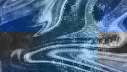 Abstract wavy grunge texture background image.