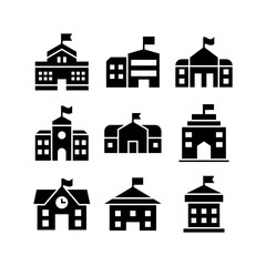 academy icon or logo isolated sign symbol vector illustration - high quality black style vector icons
