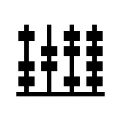 Fototapeta premium abacus icon or logo isolated sign symbol vector illustration - high quality black style vector icons 