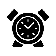 alarm icon or logo isolated sign symbol vector illustration - high quality black style vector icons
