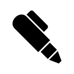 ballpoint icon or logo isolated sign symbol vector illustration - high quality black style vector icons
