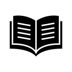 book icon or logo isolated sign symbol vector illustration - high quality black style vector icons
