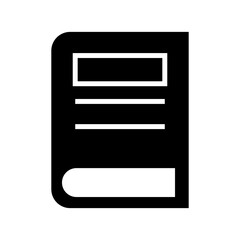 book icon or logo isolated sign symbol vector illustration - high quality black style vector icons
