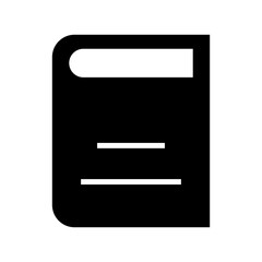 book icon or logo isolated sign symbol vector illustration - high quality black style vector icons

