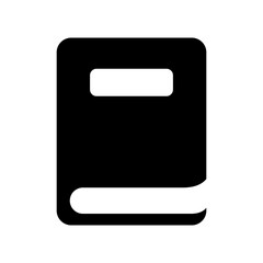 Obraz premium book icon or logo isolated sign symbol vector illustration - high quality black style vector icons 