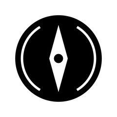 compass icon or logo isolated sign symbol vector illustration - high quality black style vector icons
