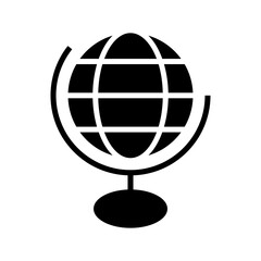 globe icon or logo isolated sign symbol vector illustration - high quality black style vector icons
