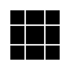 layout icon or logo isolated sign symbol vector illustration - high quality black style vector icons
