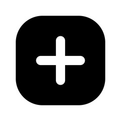 plus icon or logo isolated sign symbol vector illustration - high quality black style vector icons
