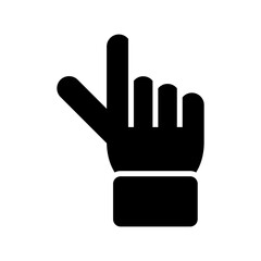 Obraz premium pointing icon or logo isolated sign symbol vector illustration - high quality black style vector icons 