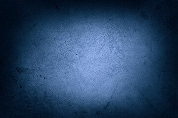 Blue textured concrete