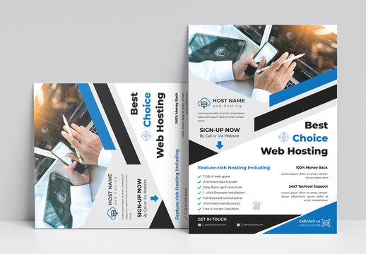 Web Hosting Flyer