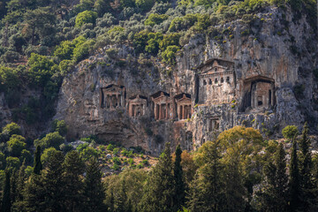 Fototapeta na wymiar Main tourist attractions of Turkey