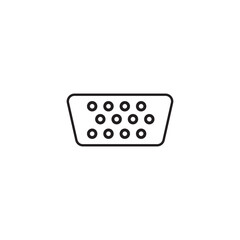 VGA cable icon