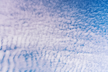 Fototapeta premium Beautiful clouds on a background of blue sky