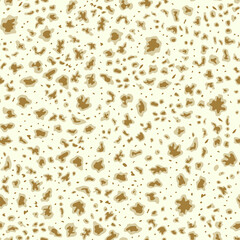 Seamless pattern with irregular dots. Hand drawn vector illustration. Flat color design.