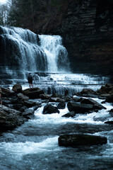waterfall in the forest