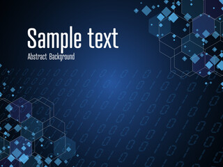 Abstract Background blue