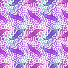 Summer cartoon seamless color beans pattern for wrapping and kitchen fabrics and clothes kids print