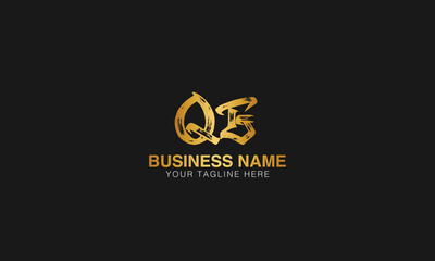 QE initial logo | initial based abstract modern minimal creative logo, vector template image. luxury logotype logo, real estate homie logo. typography logo. initials logo.