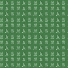 illustration of traditional Javanese musical instrument aklung pattern