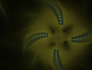 Imaginatory fractal abstract background Image