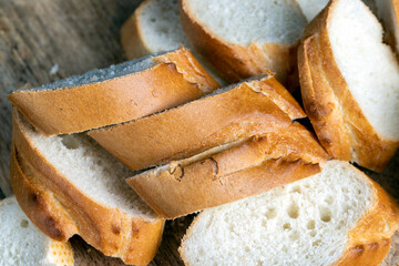 cooking dishes using wheat soft baguette