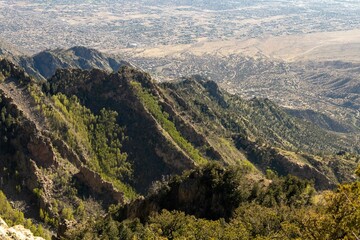 Fototapeta premium Sandia Mountain Crest New Mexico