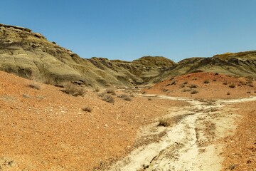 Bisti Badlands rock formation