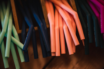 Reusable Silicon Drinking Straws