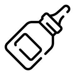 Liquid Glue line icon