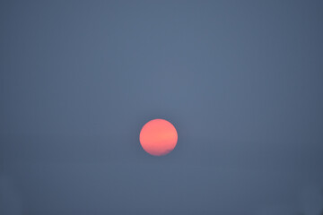 red ball in the wind