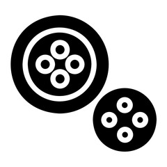 button glyph icon