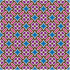 Seamless vector pattern. Background texture in geometric ornamental style.Repeat background.