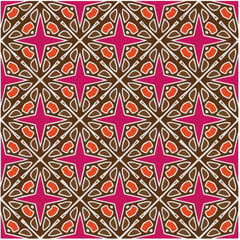 Seamless vector pattern. Background texture in geometric ornamental style.Repeat background.