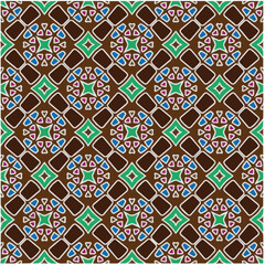 Seamless vector pattern. Background texture in geometric ornamental style.Repeat background.