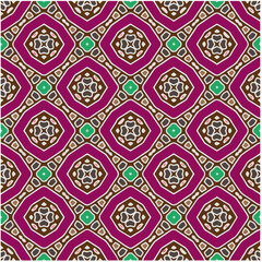 Seamless vector pattern. Background texture in geometric ornamental style.Repeat background.