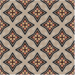 Seamless vector pattern. Background texture in geometric ornamental style.Repeat background.