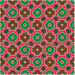 Seamless vector pattern. Background texture in geometric ornamental style.Repeat background.
