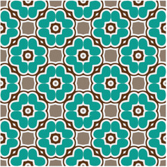 Seamless vector pattern. Background texture in geometric ornamental style.Repeat background.