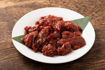 牛ハラミ　(たれ漬け・にんにく味)