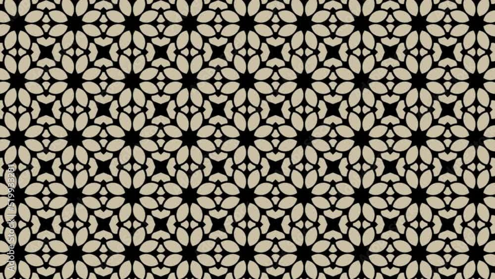 Poster seamless pattern design with floral background elements and beautiful ornaments. mostly in the shade