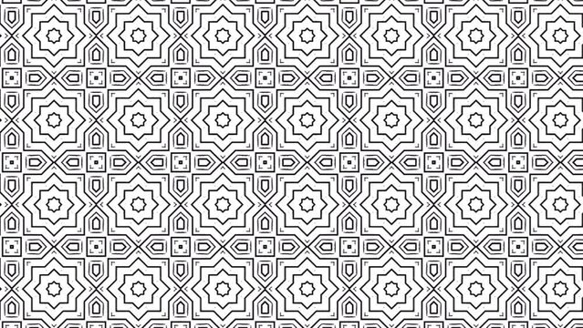 A 3d rendering of the beautiful seamless tile pattern background