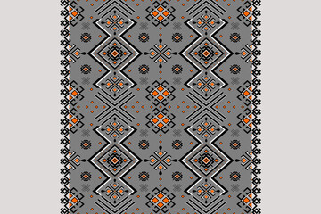 illustration tradition ethnic Aztec pattern design for interior decoration home wallpaper bedding apparel curtain pattern tablecloth tile pattern and industrial textile, 